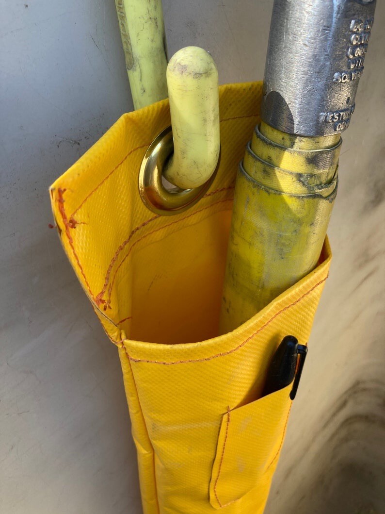 Lineman Bucket Bag, Short Switch Stick Holder, Lineman Ariel Tool,yellow