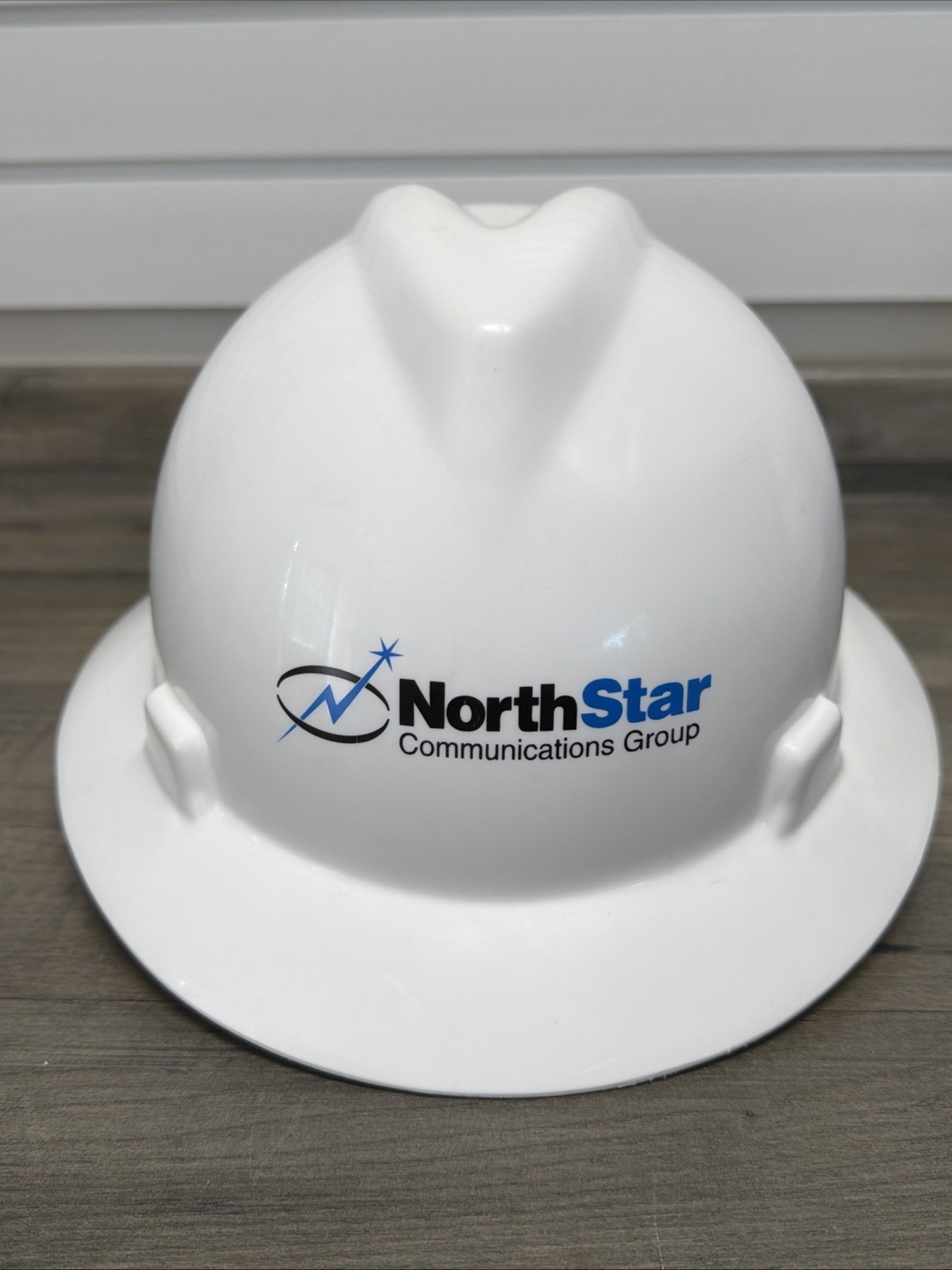 NorthStar Communications Group MSA V-Gard Style Hard Hat Medium White