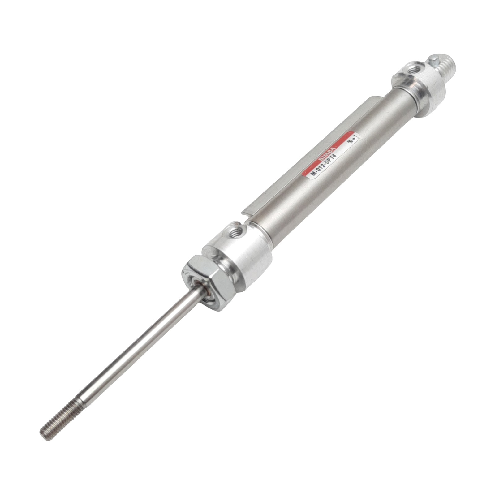 Bimba M-012-DPT4 Pneumatic Cylinder, ø7/16in Bore, 2in Stroke, UNF0.190, 250psi