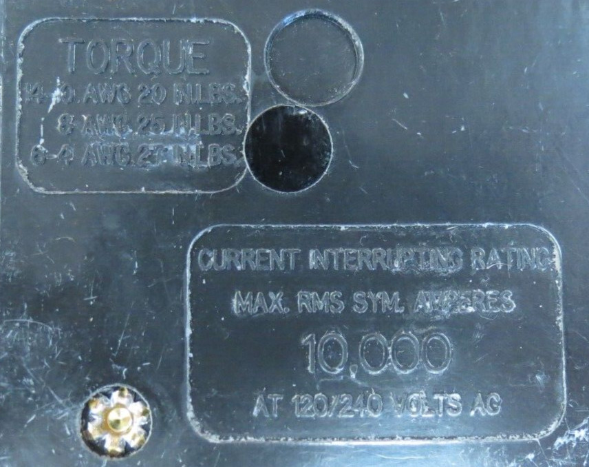 EATON BR2020 120/240V 2-POLE 20 AMP CIRCUIT BREAKER NEW