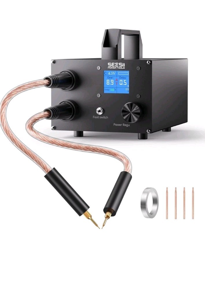 10KW Capacitive Battery Spot Welder: Spot Welding Machine Desktop Version.