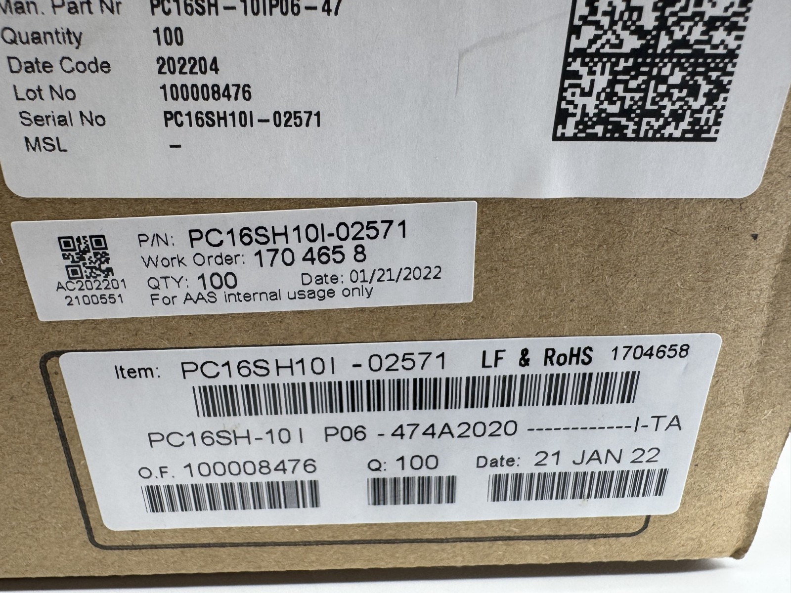 3 Pcs PC16SH-10IP06-474A2022 PIHER Potentiometer 470K 1 Gang 16mm 20% Linear