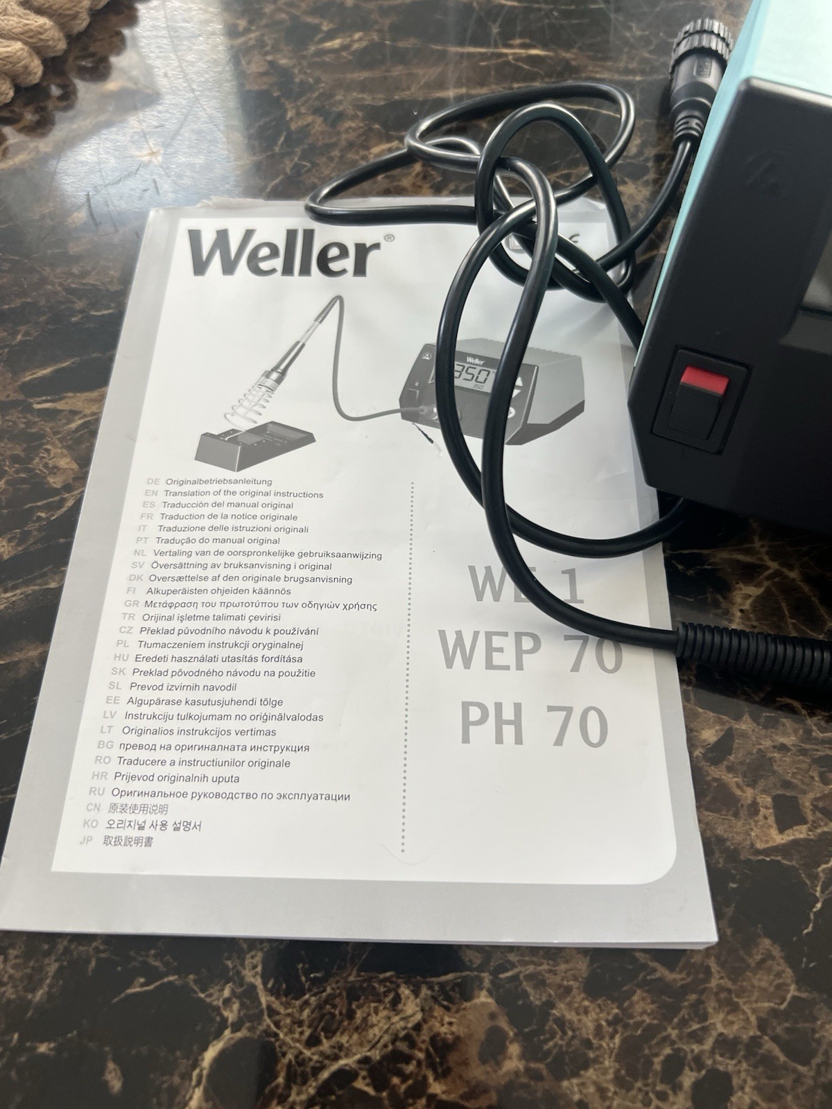 Weller We1010na 70 Watt Digital Soldering Station – 110/120 Volt