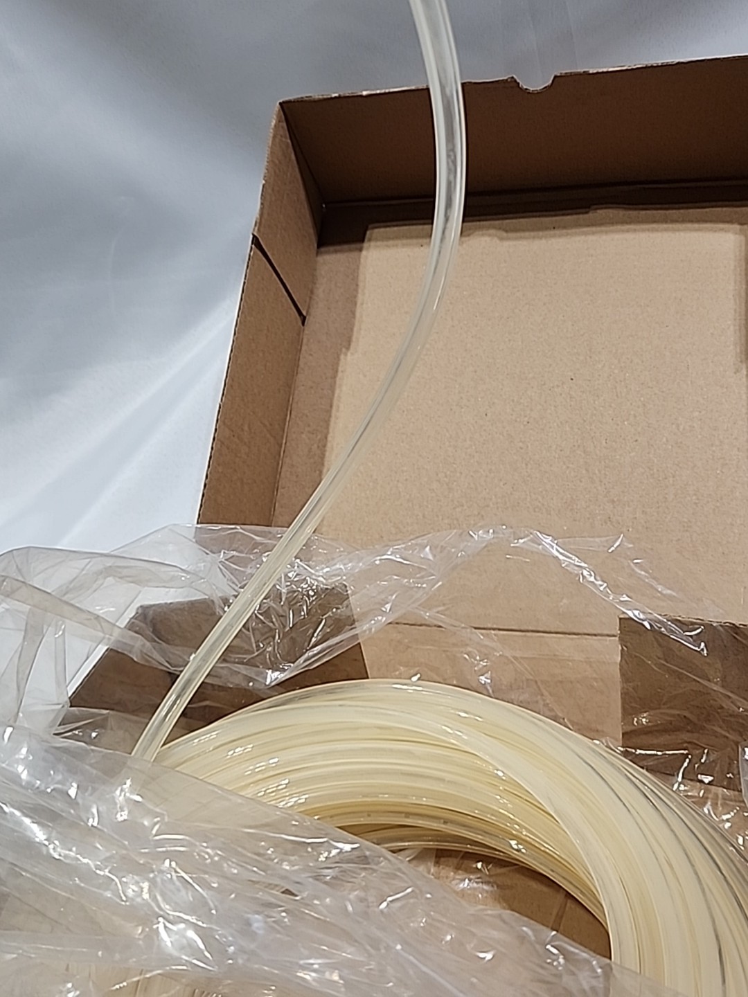 Finger Lakes Extrusion 642300-0824 3/16 ID x 3/8 OD Ester-Pur Flex Tubing 100 Ft
