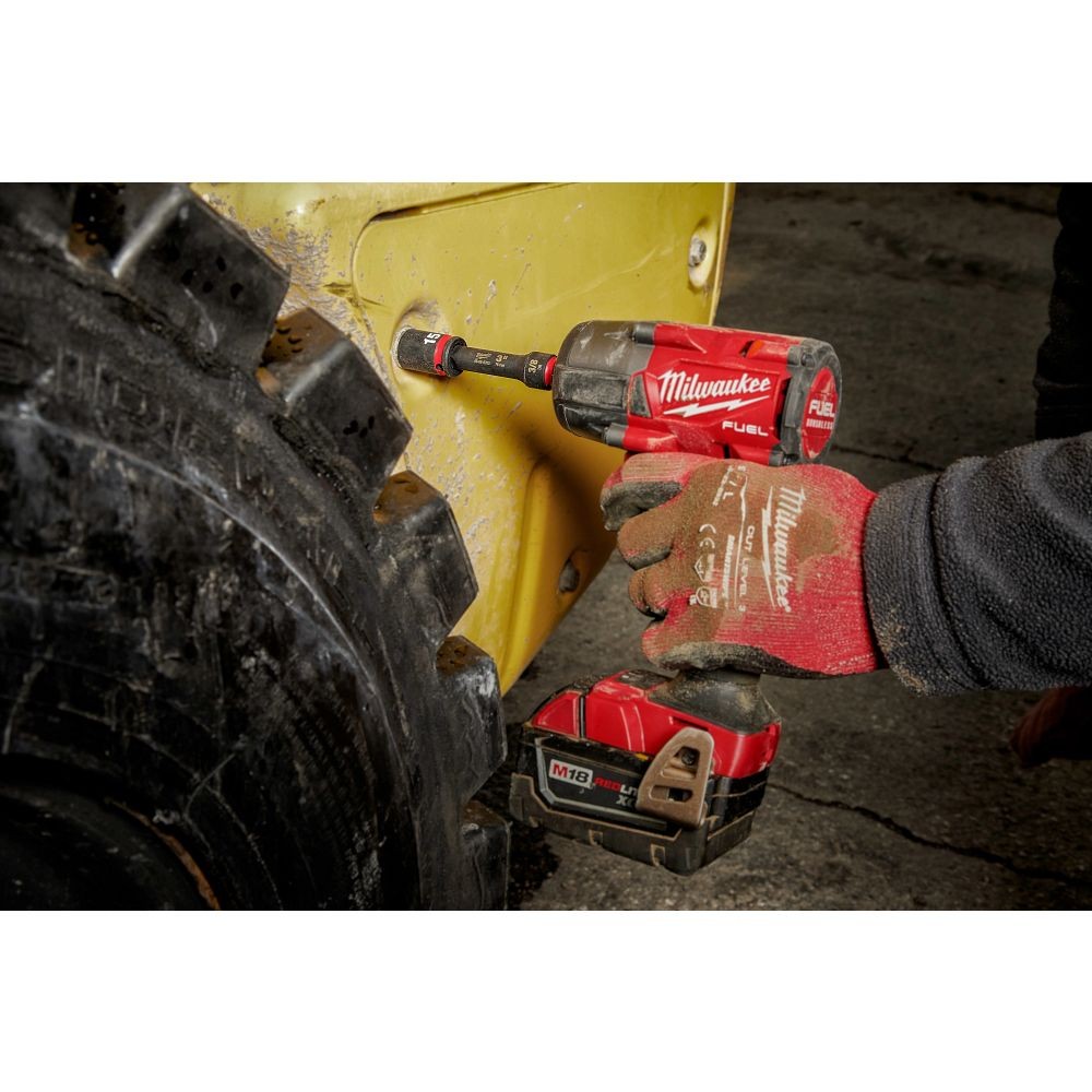 Milwaukee 49-66-6714 3PC SHOCKWAVE Impact Duty 3/8 Drive Extension Set