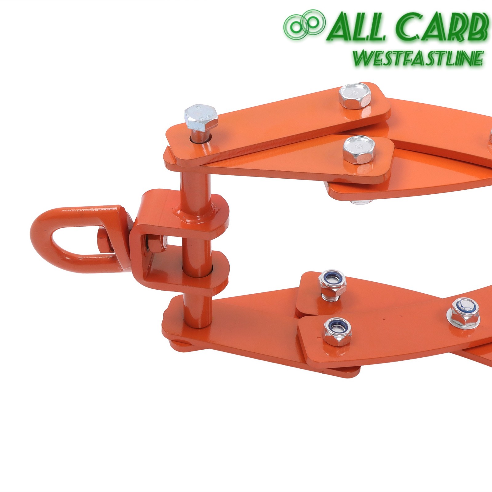 Log Lifting Tongs 4 Serrated Claw Heavy Duty Steel Swivel Dragging Tongs 36″