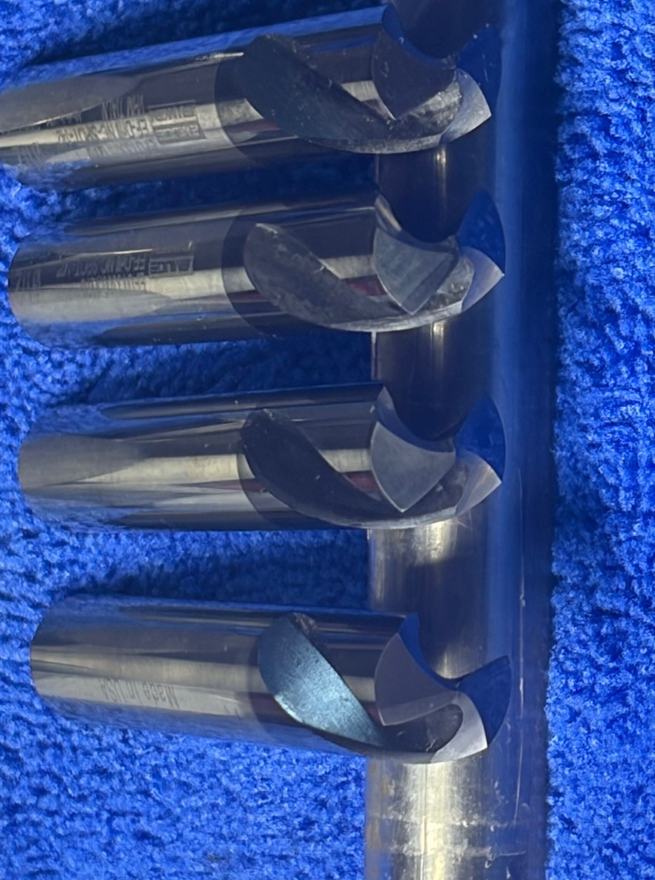 1/2 Diameter X 3” AOL 142 Deg TiAN Coated Solid Carbide Spot Drill ( 1 pc )