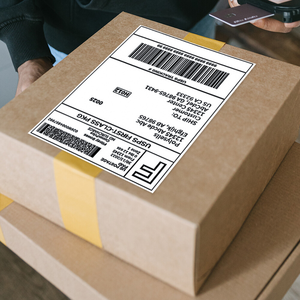 4″x5″ Shipping Label Sheets – Address Labels Stickers for Laser Inkjet Printer