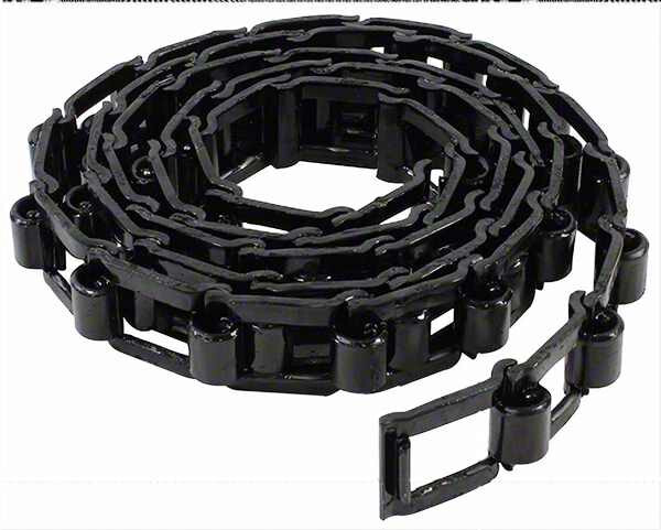10Ft Roll #51 Flat Detachable Link Steel Chain for Drills Planters Corn Pickers