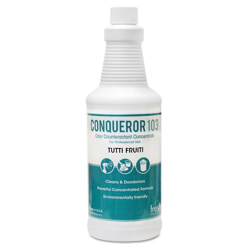 Fresh Products Conqueror 103 Odor Counteractant Concentrate, Tutti-Frutti, 32oz