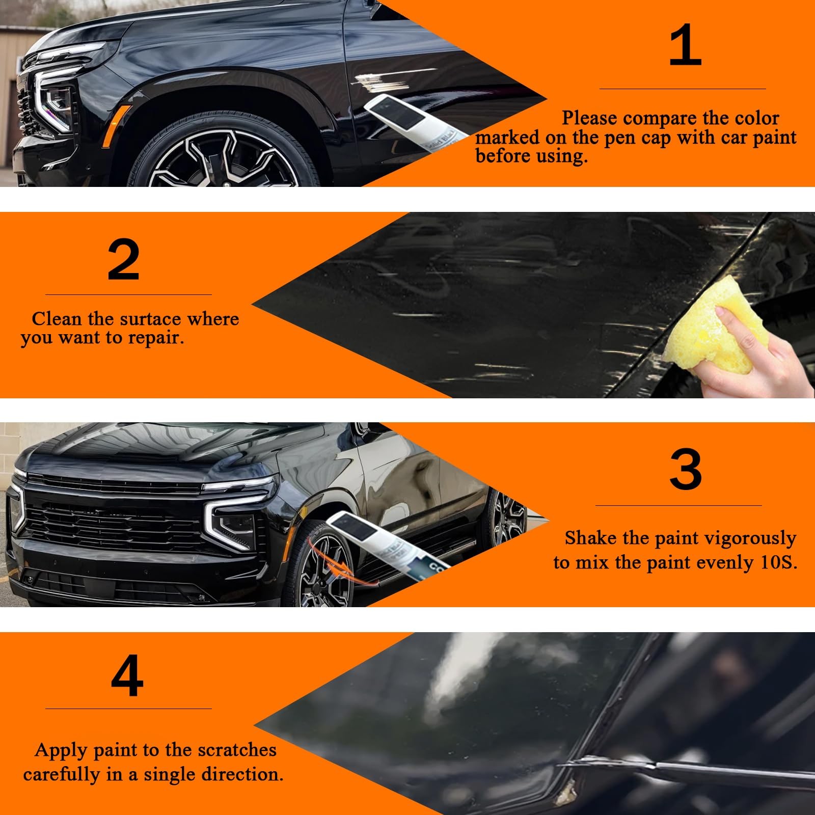 Radiant Red Tintcoat Touch Up Paint for Chevrolet, Scratch Repair Pen