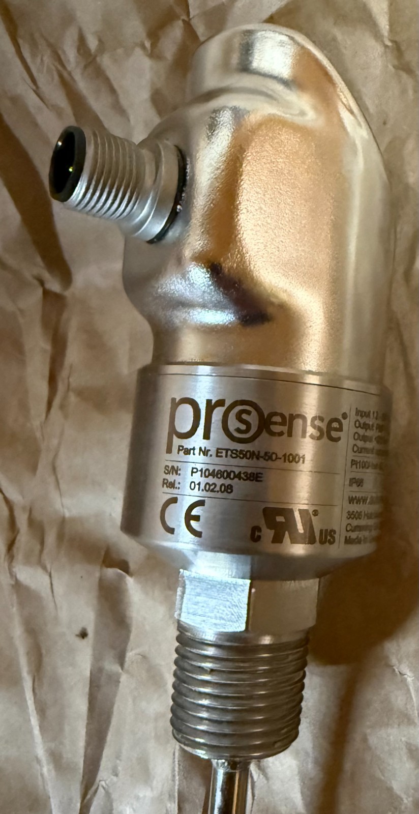Automation Direct Prosense ETS50N-50-1001 , -58 to 302 deg F, Lot of 3
