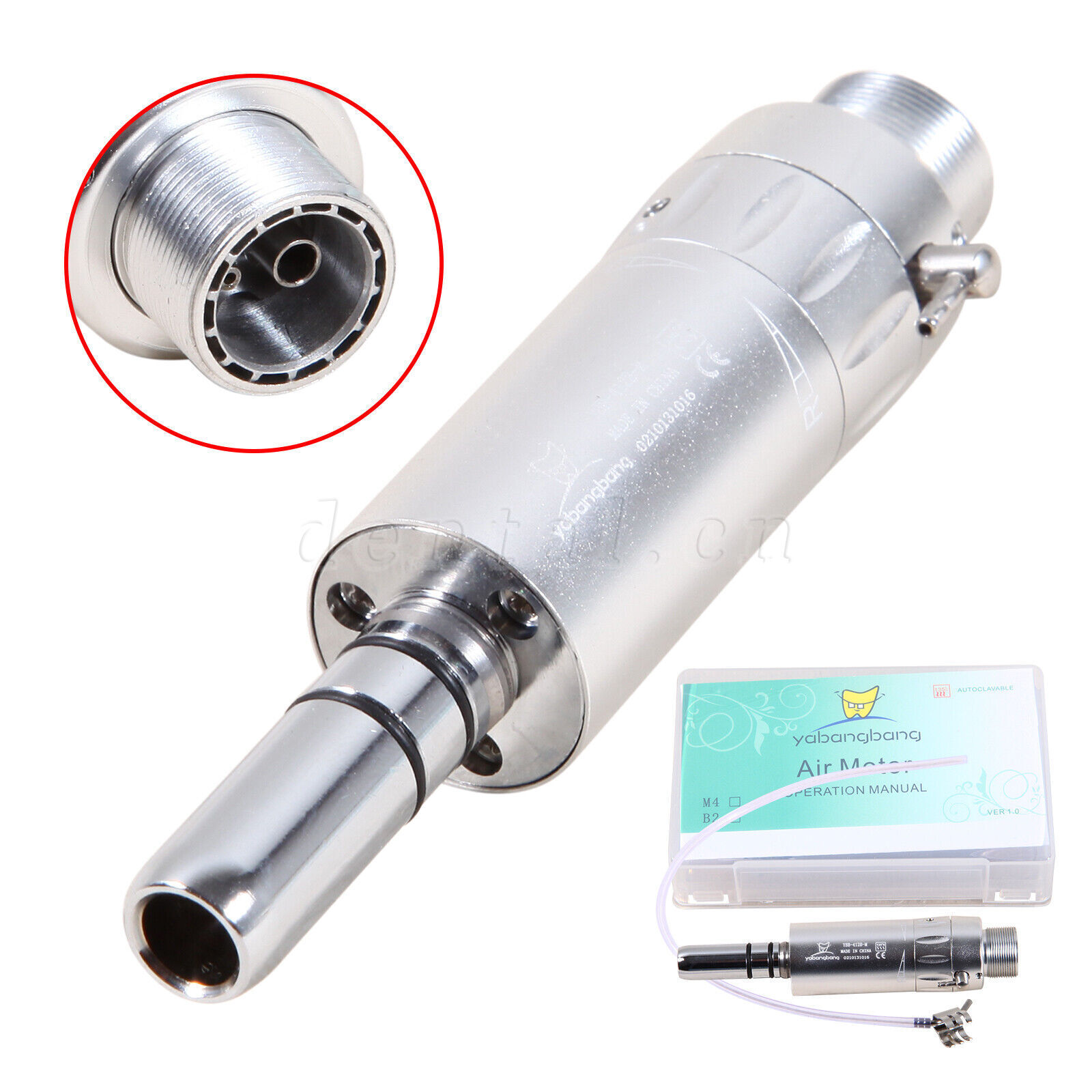 Estilo NSK Dental Contra Angulo Baja Velocidad Pieza de Mano 2Hole Micromotor