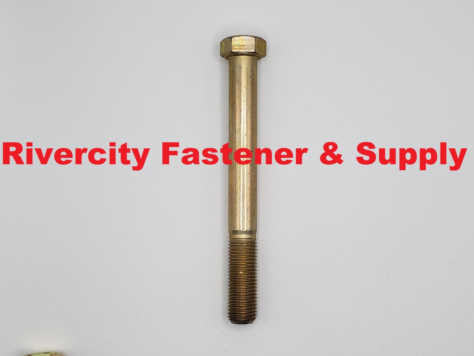 7/16-20×4-1/2 Hex Head Cap Screws 7/16-20 x 4.5 Bolts 7/16×20 x 4-1/2 Grade 8