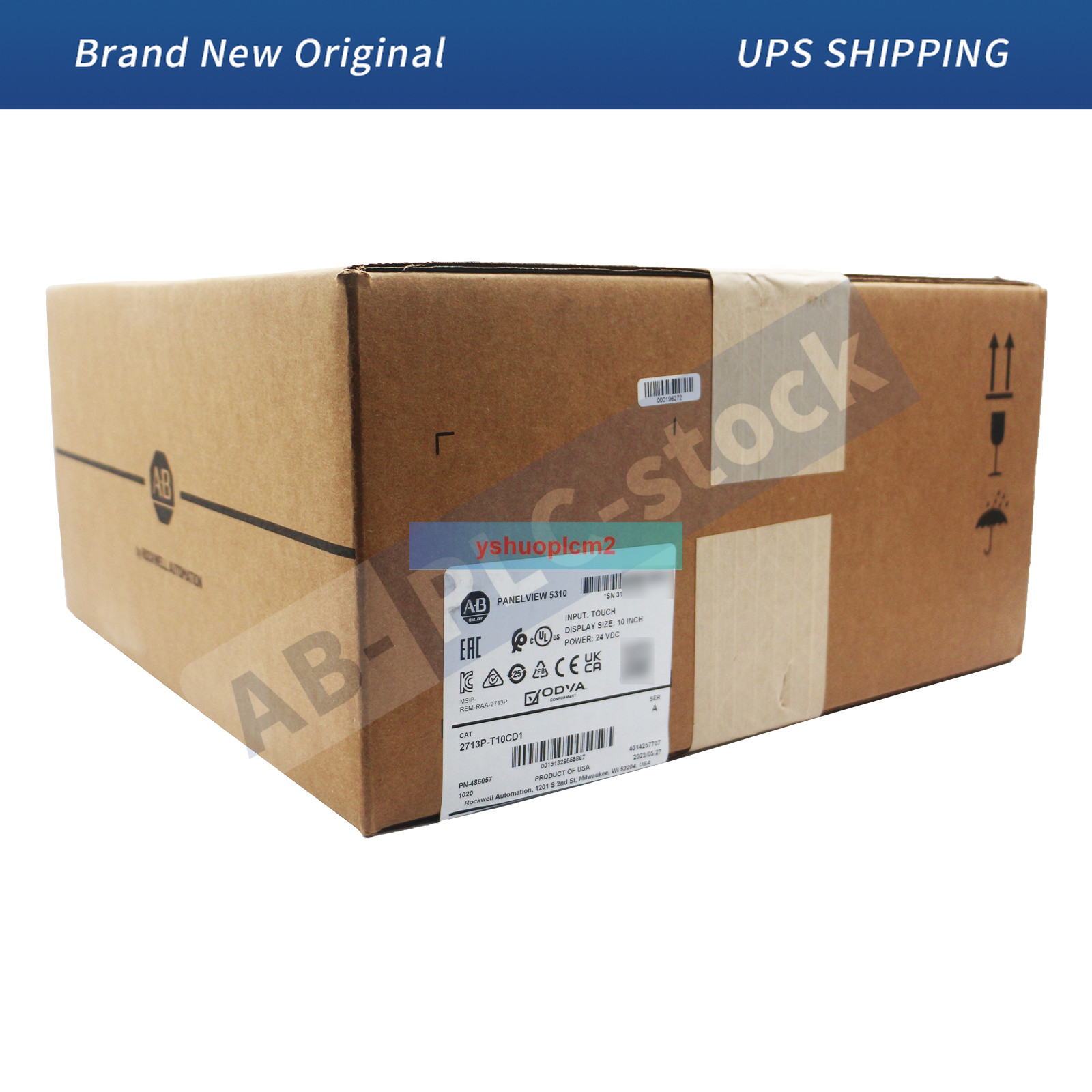 NEW Sealed A~B 2713P-T10CD1 Panelview 5310 Terminal
