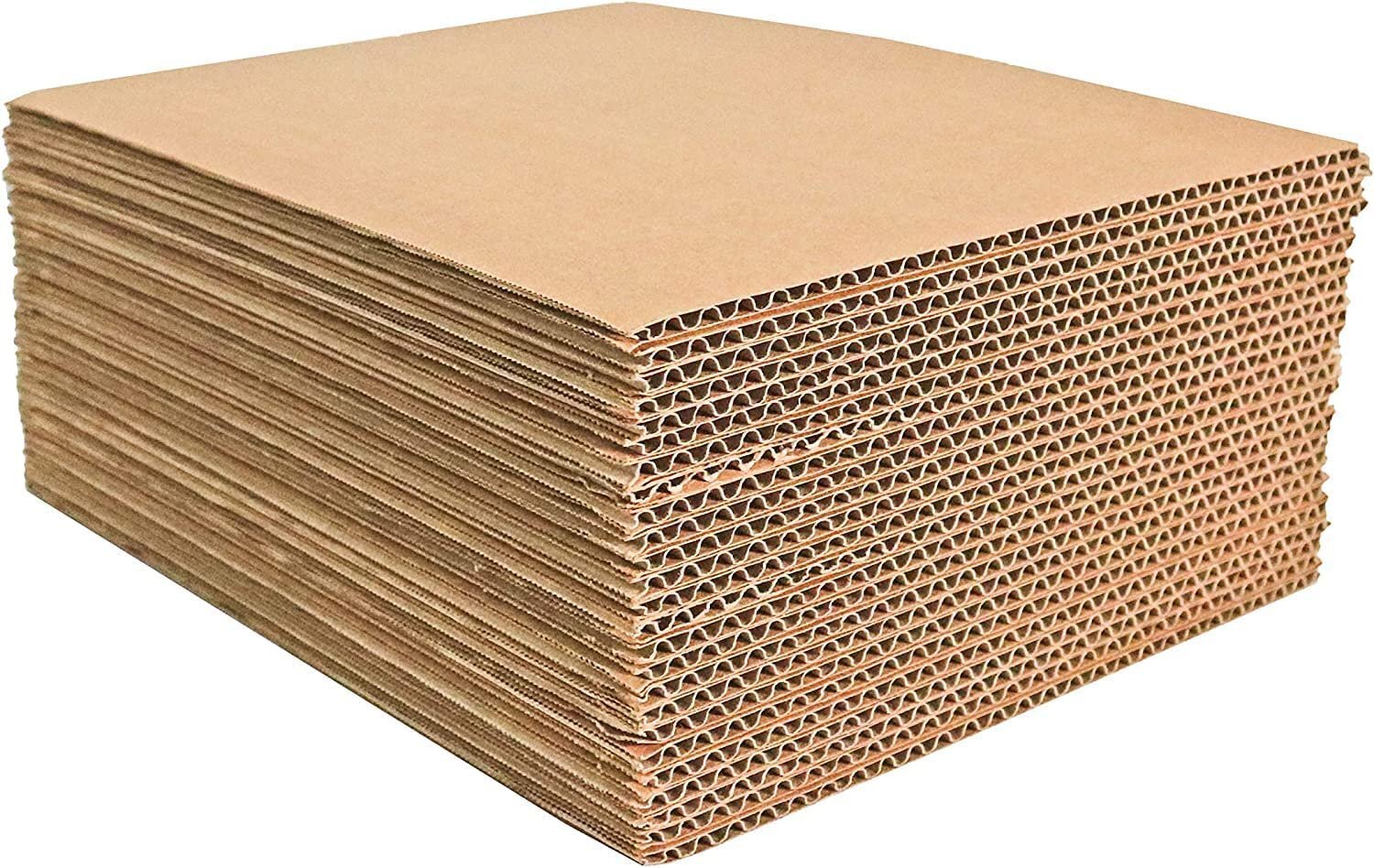 200 11×14 Cardboard Corrugated Pads Inserts Filler Sheet 11 x 14
