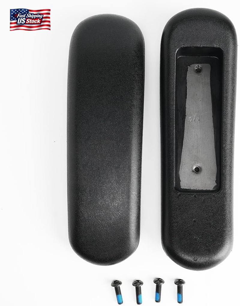 Staples Chair Arm Parts Replacement Armrest Pads 2Pcs Universal 4″ Mounting Hole