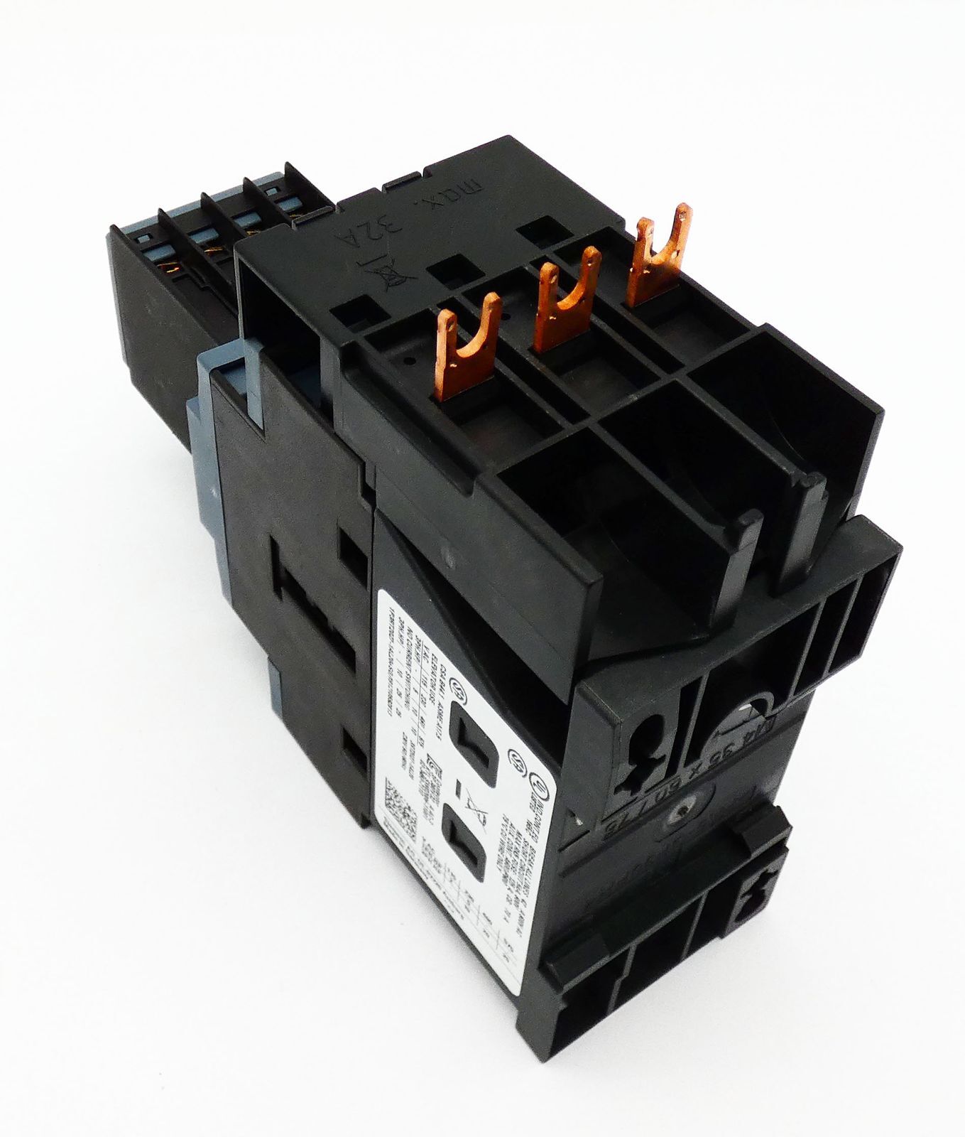 Siemens SIRIUS 3RT2027-1AL20 E:03 Power Contactor + 3RH2911-1HA22 E:03 -used-