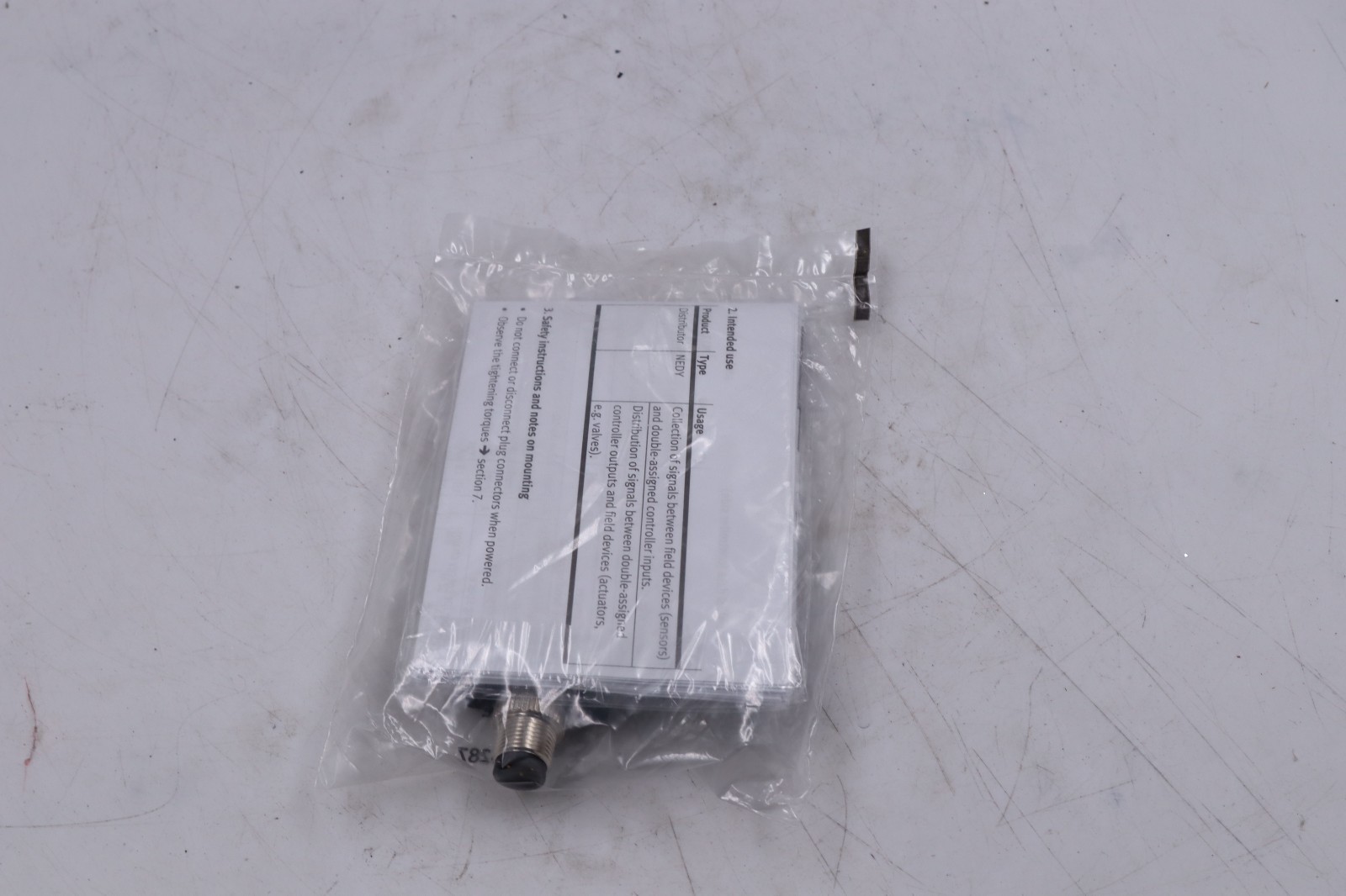 FESTO NEDY-L2R1-V1-M8G3-N-M12G4 MADE IN BULGARIA