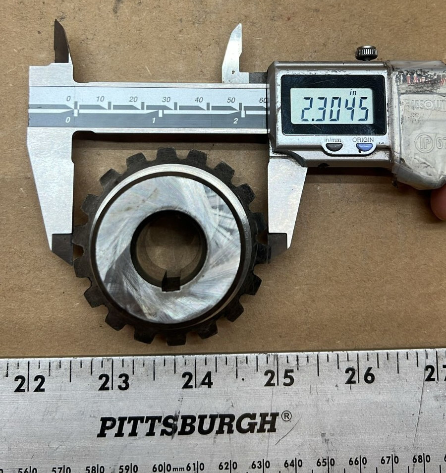 Bevel Gear 1.44″Inch, 0.68″ID