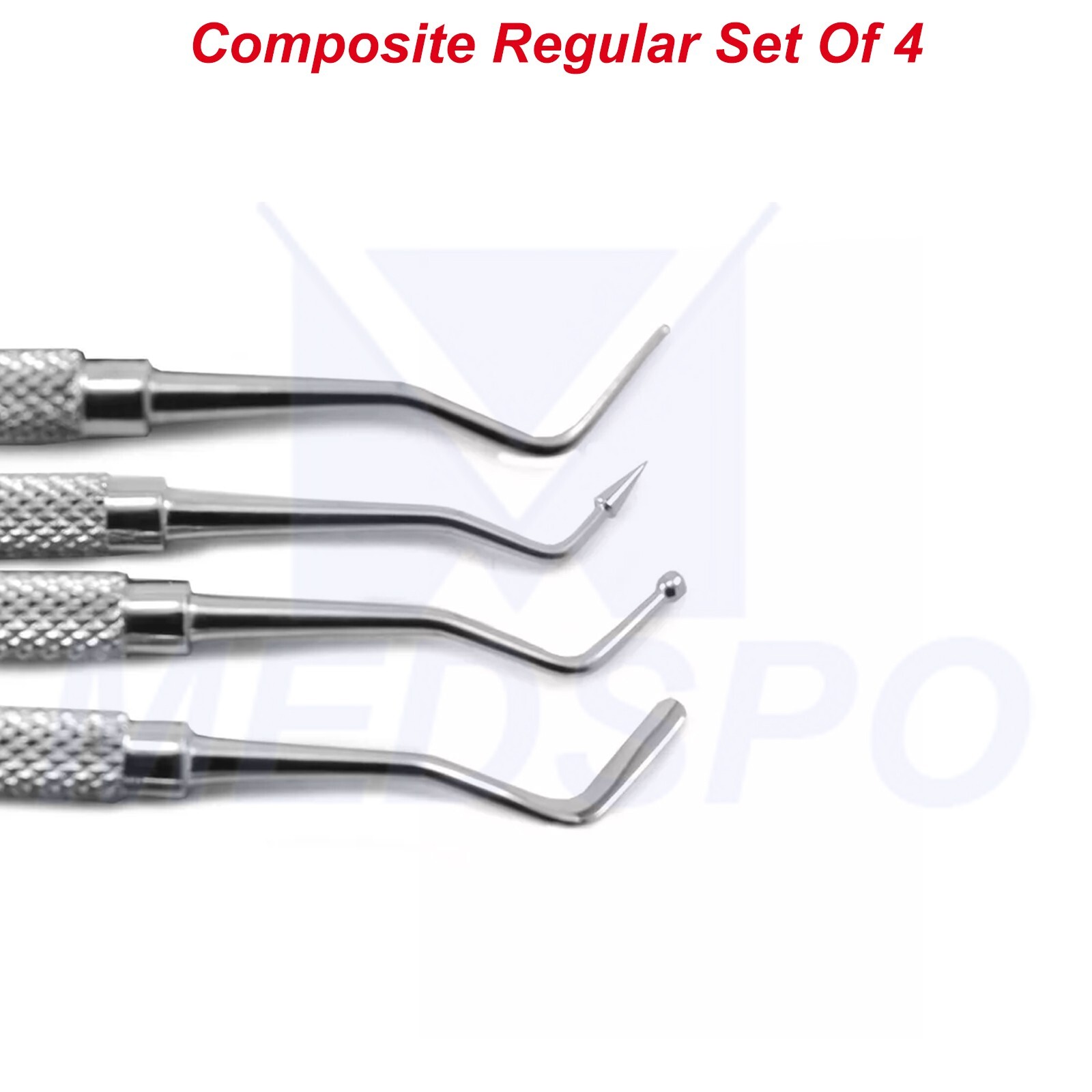Dental Composite Anterior Posterior Pulgger Spatula Dentist Filling Instruments