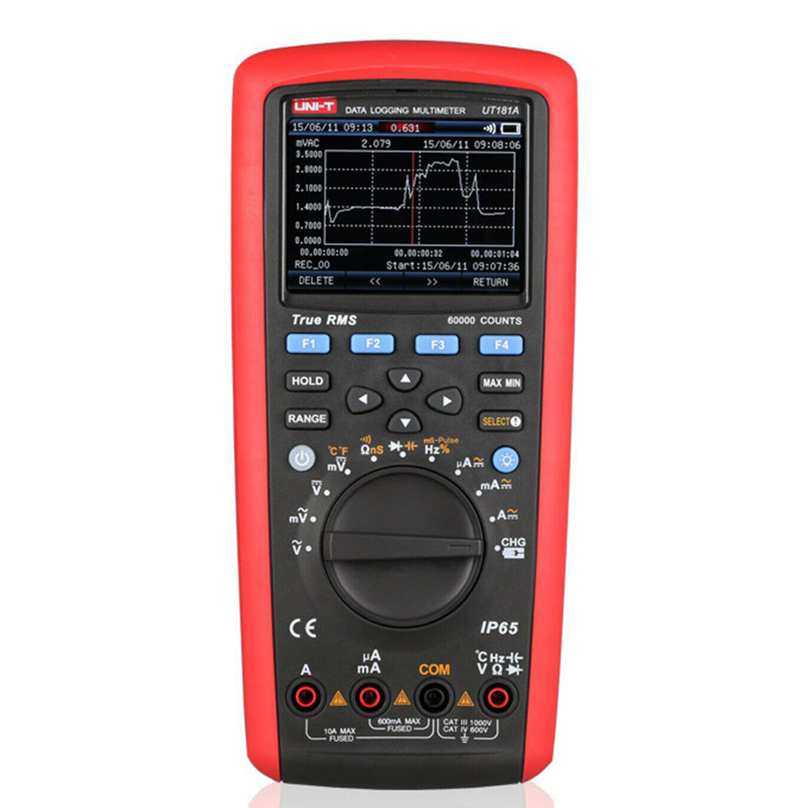 Uni-T UT181A Auto Range Multimeters Capacitance Temperature Resistance Meter#XR