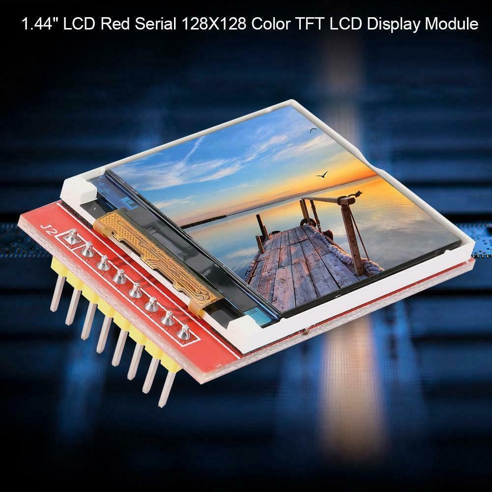 2pcs 1.44″ LCD SPI 128×128 Color TFT LCD Display Module ST7735 SPI for Arduino
