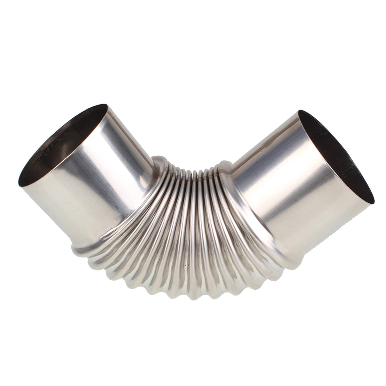 SHANOER Boiler Water Heater Stainless Steel 15x6cm/5.90×2.36Inch, Silver