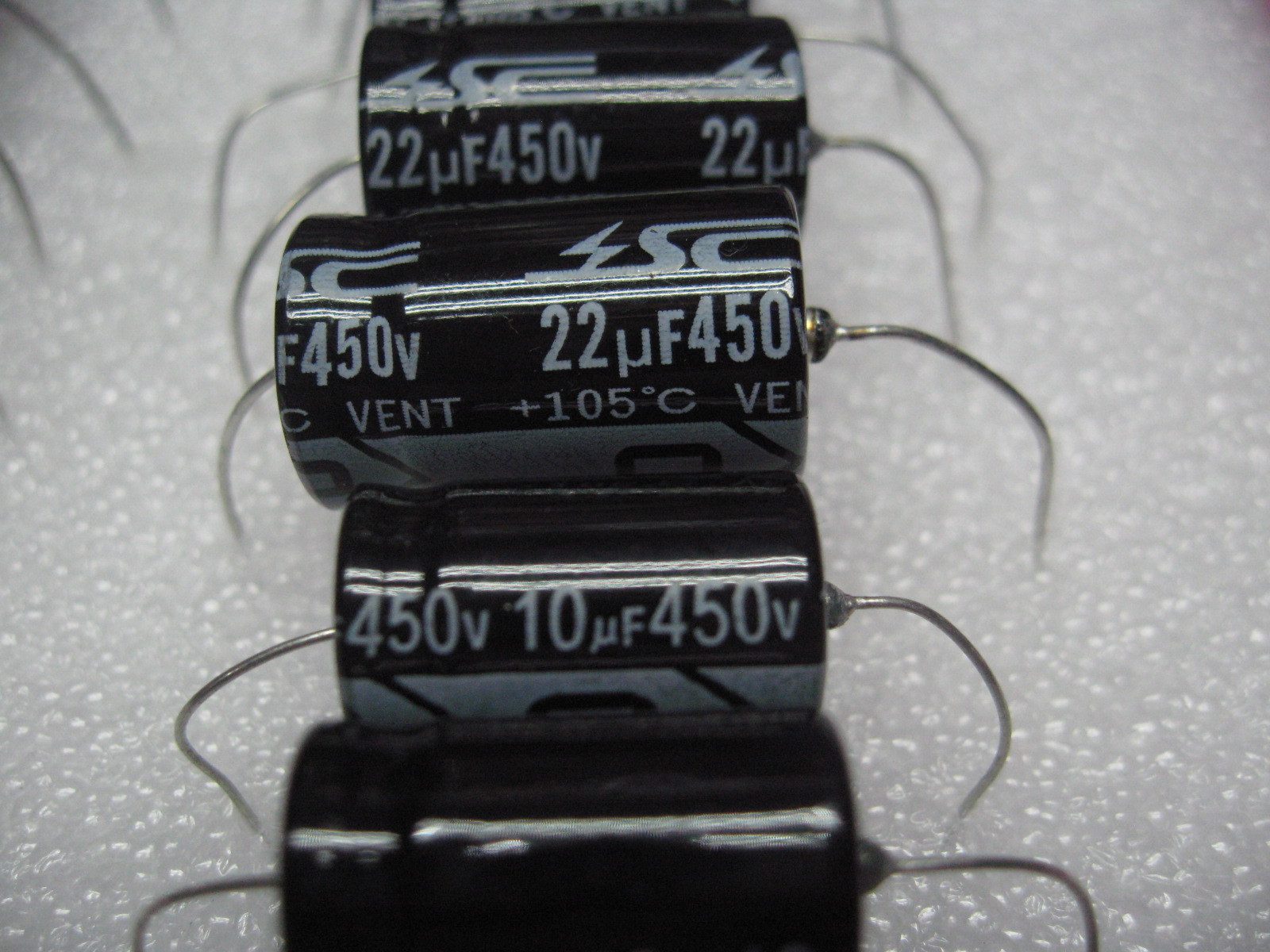 SC – GHA Series – Axial Electrolytic Cap Sampler – 450V – 6 Values – 6 pcs