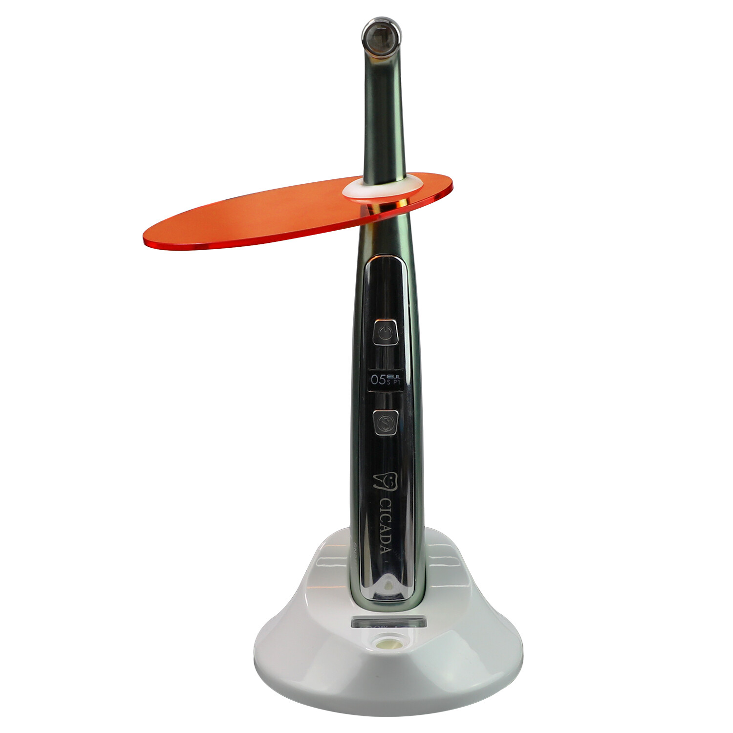 Dental LED Curing Light 1 Second Curing With Light Meter 1800M W/cm² Metal Head