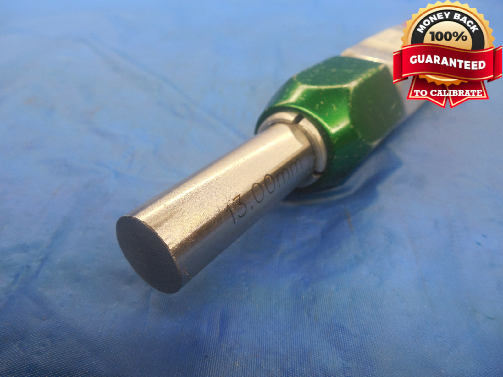 13.000 & 13.400 METRIC PIN PLUG GAGE GO NO GO ONSIZE 13 mm .5118 13.00 13.40