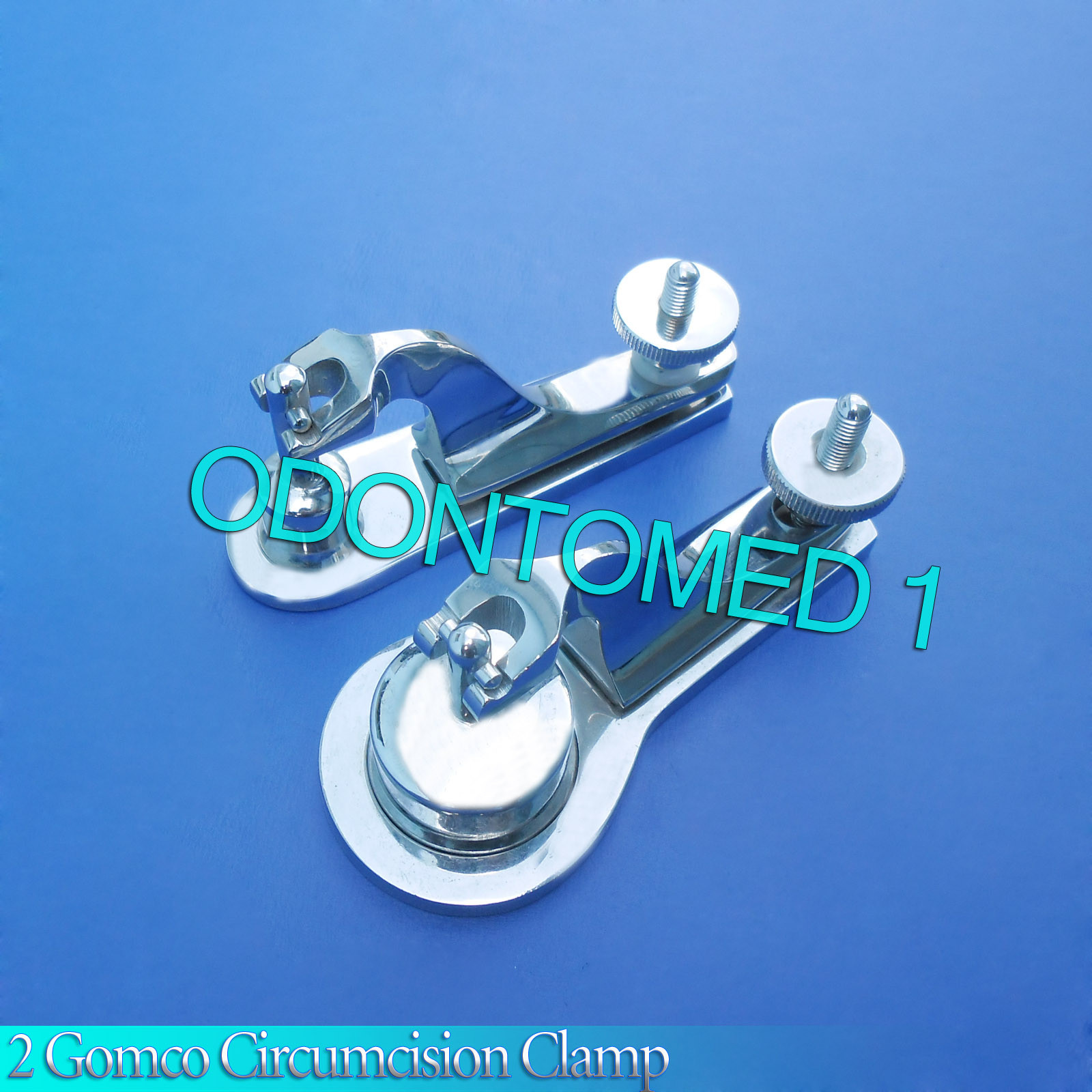 2 PCS Gomco Circumcision Clamp 1.5cm & 3.4cm Surgical Instruments
