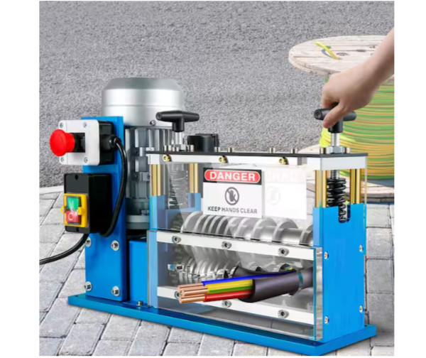 SVOPES Electric Wire Stripping Machine 370-Watt 0.06-1.5″ Automatic Cable Stripp