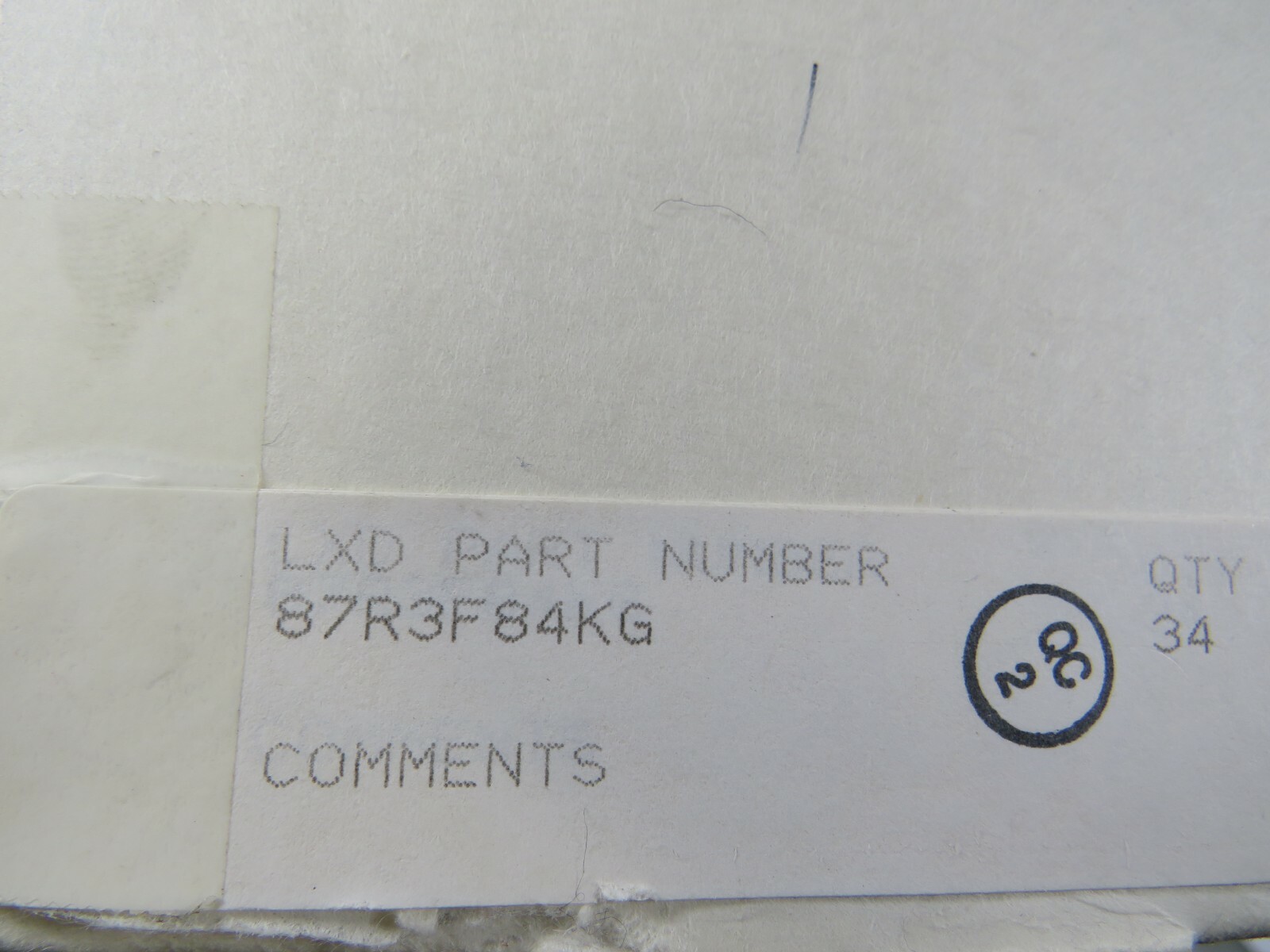 (4 NEW) LXD 87R3F84KG DIGIT SEGMENT LCD DISPLAY GLASS 115mm x 45mm