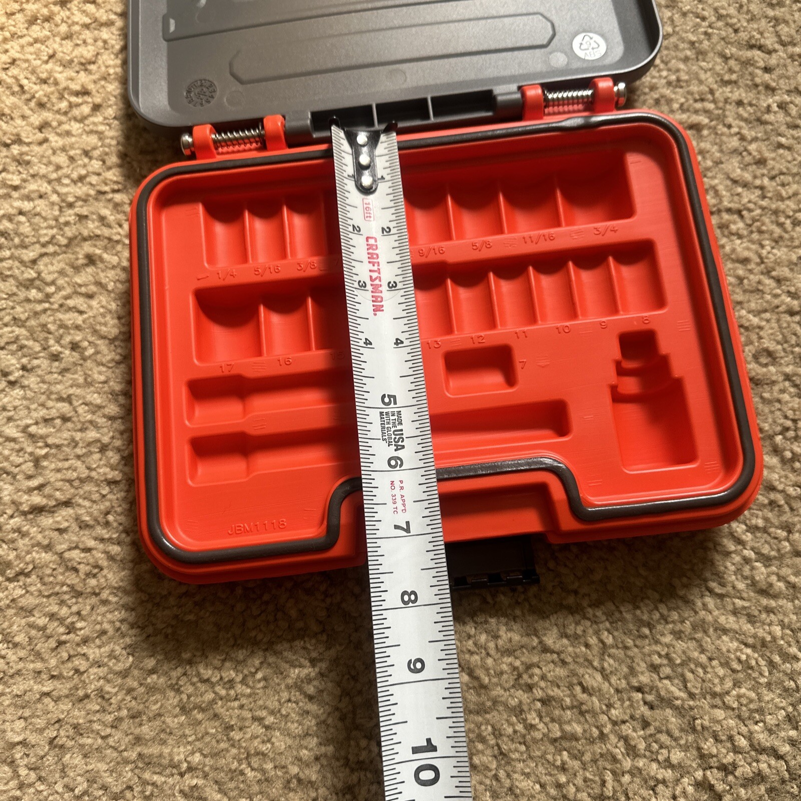PROTO JBM1118 Socket Storage Case 23pc CASE ONLY