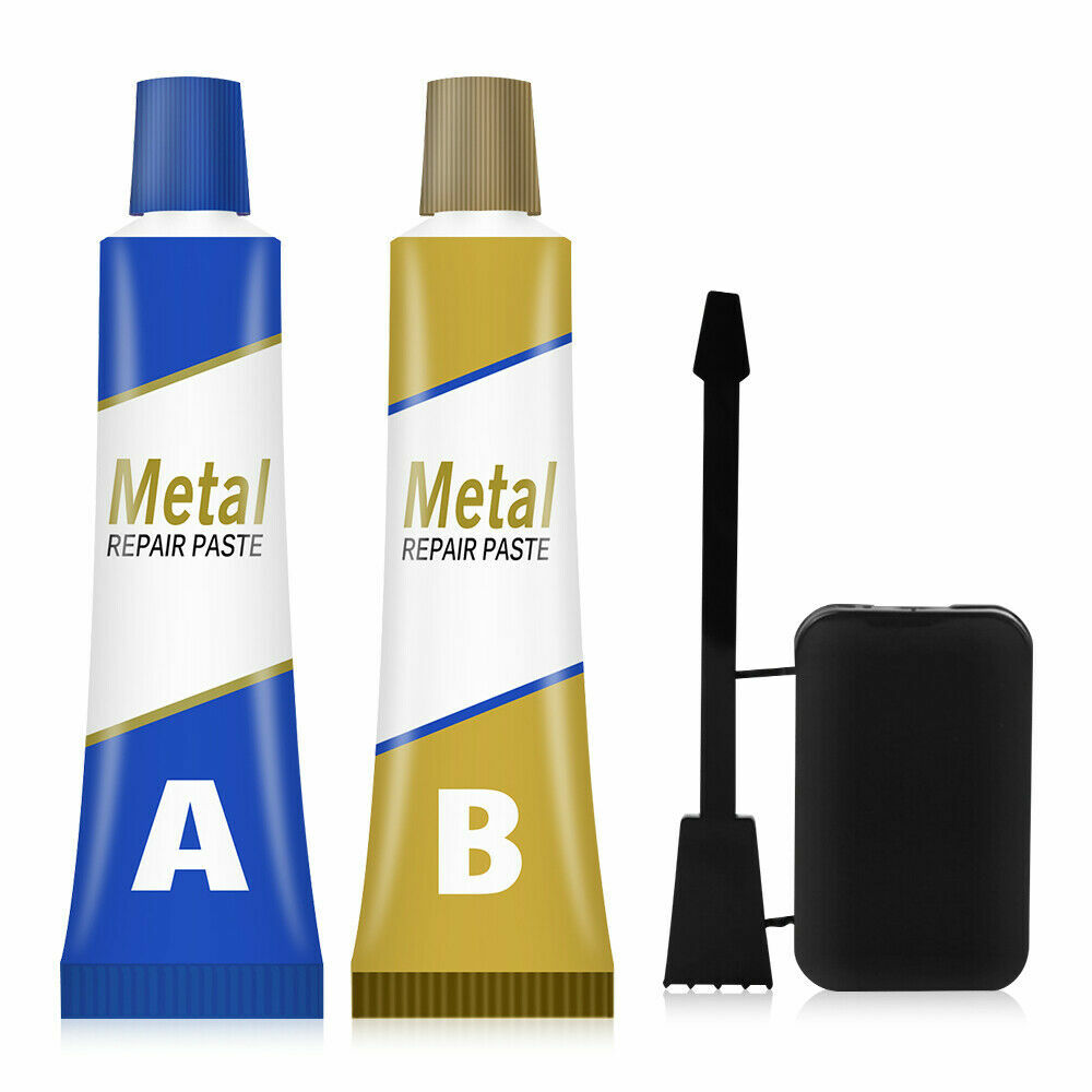 Industrial HEAT Resistance Cold Weld Auto Metal Repair Paste Adhesive Gel 100 gr