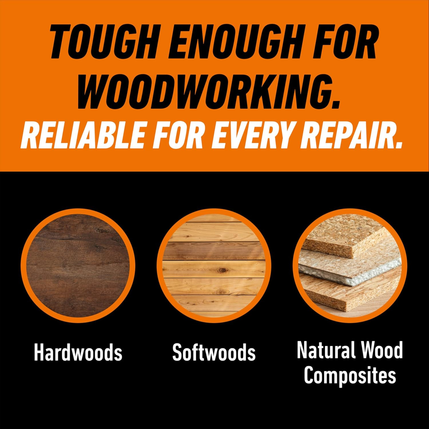 Ultimate Waterproof Wood Glue, Natural Wood Color, 8 Ounce (Pack of 1) – Waterpr