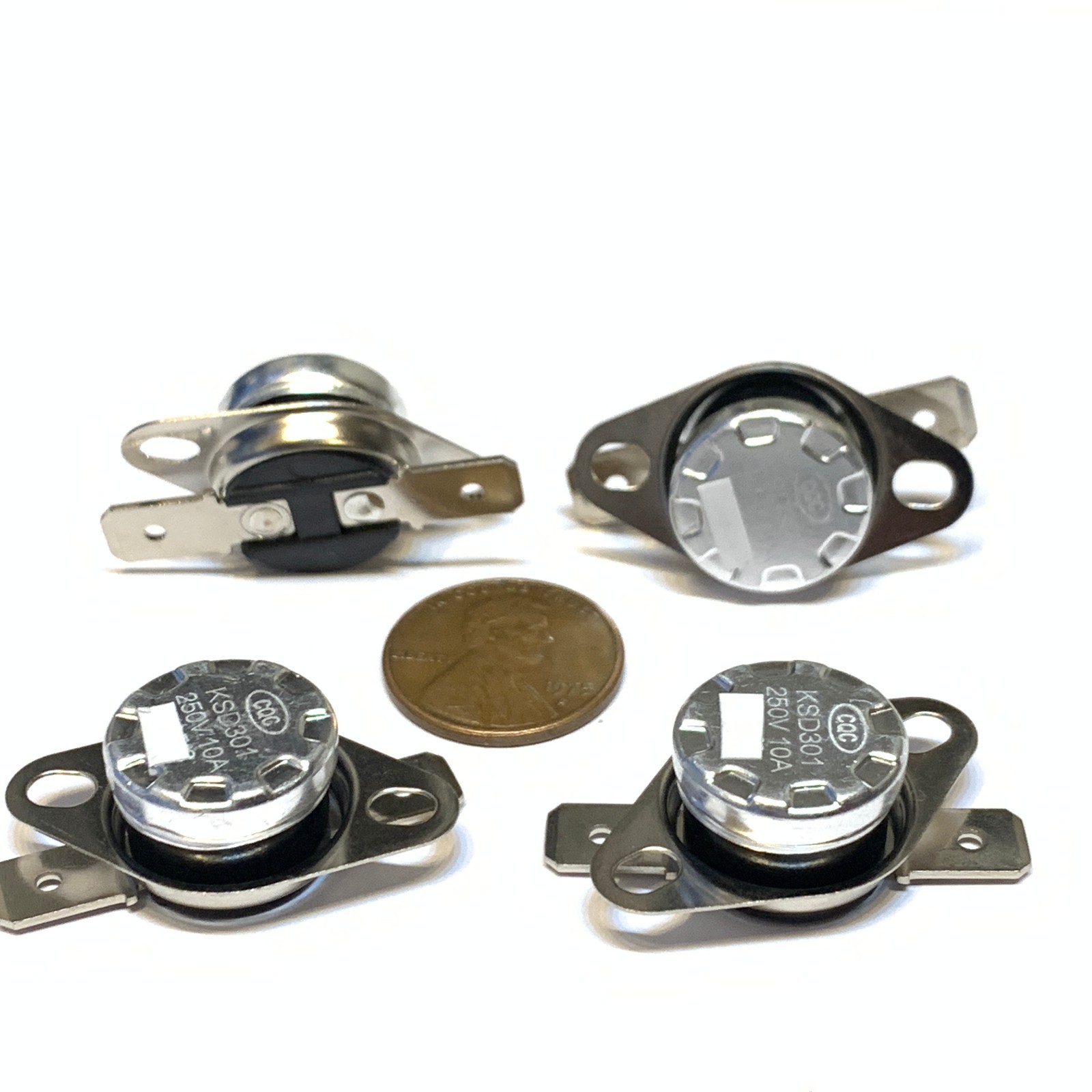 4 Pieces N/C 60ºC 140ºF normally closed Thermal Thermostat switch KSD301 C26