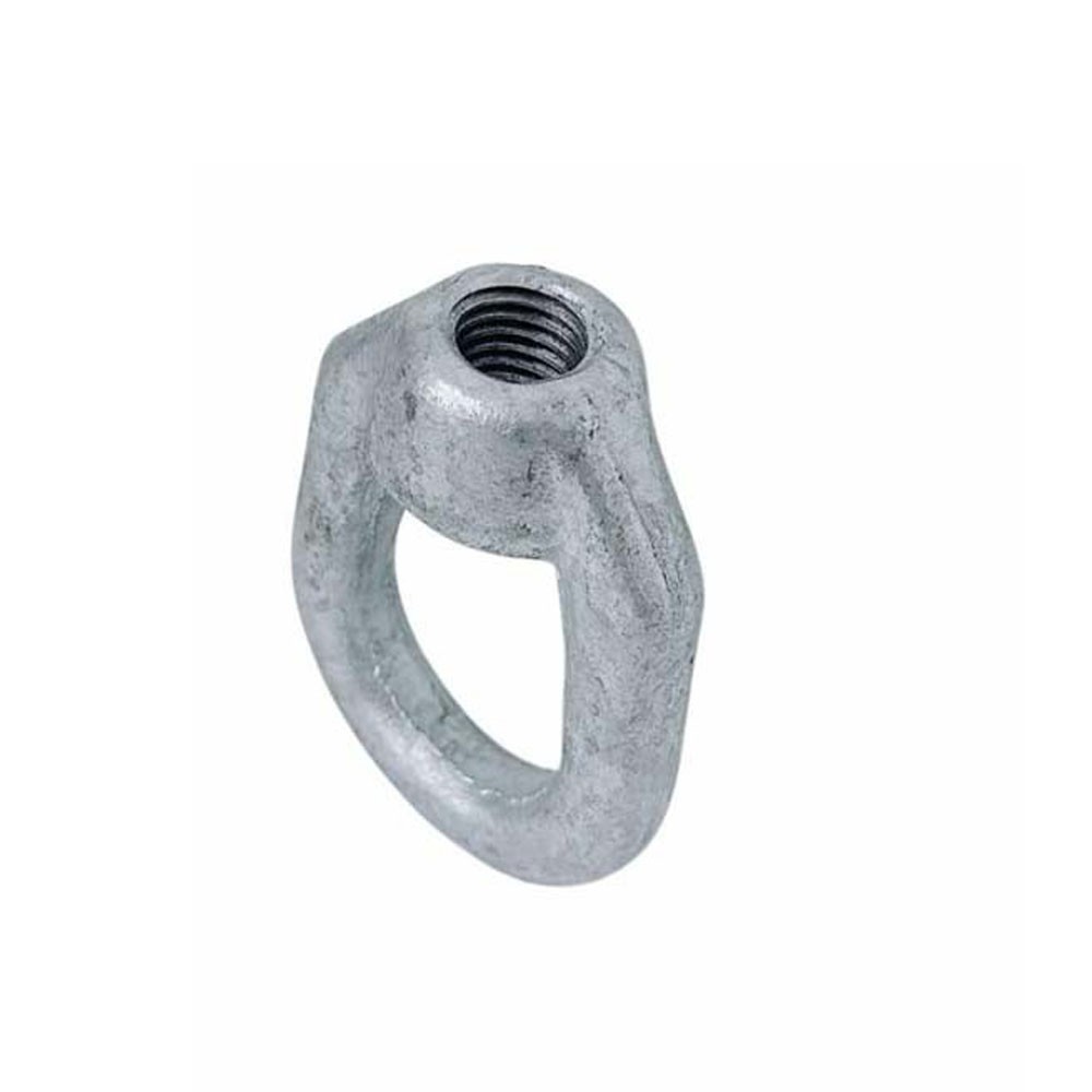 Hot Dipped Galvanized Eye Nut Tap Thread Drop Forged Carbon Steel