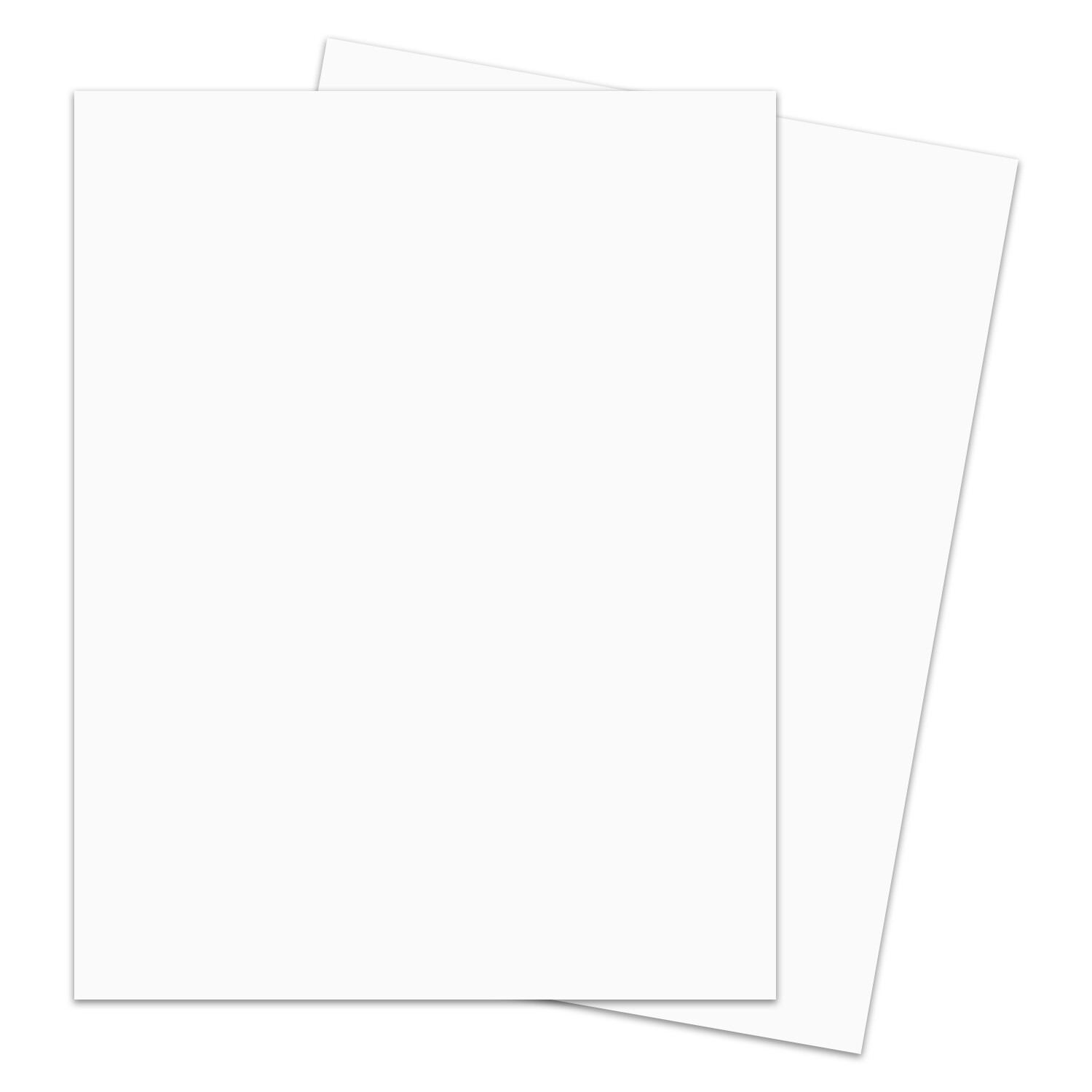 White Thick Cardstock Paper – 8.5 x 11 – Heavy 80lb Cover (216gsm) – 250 Sheets