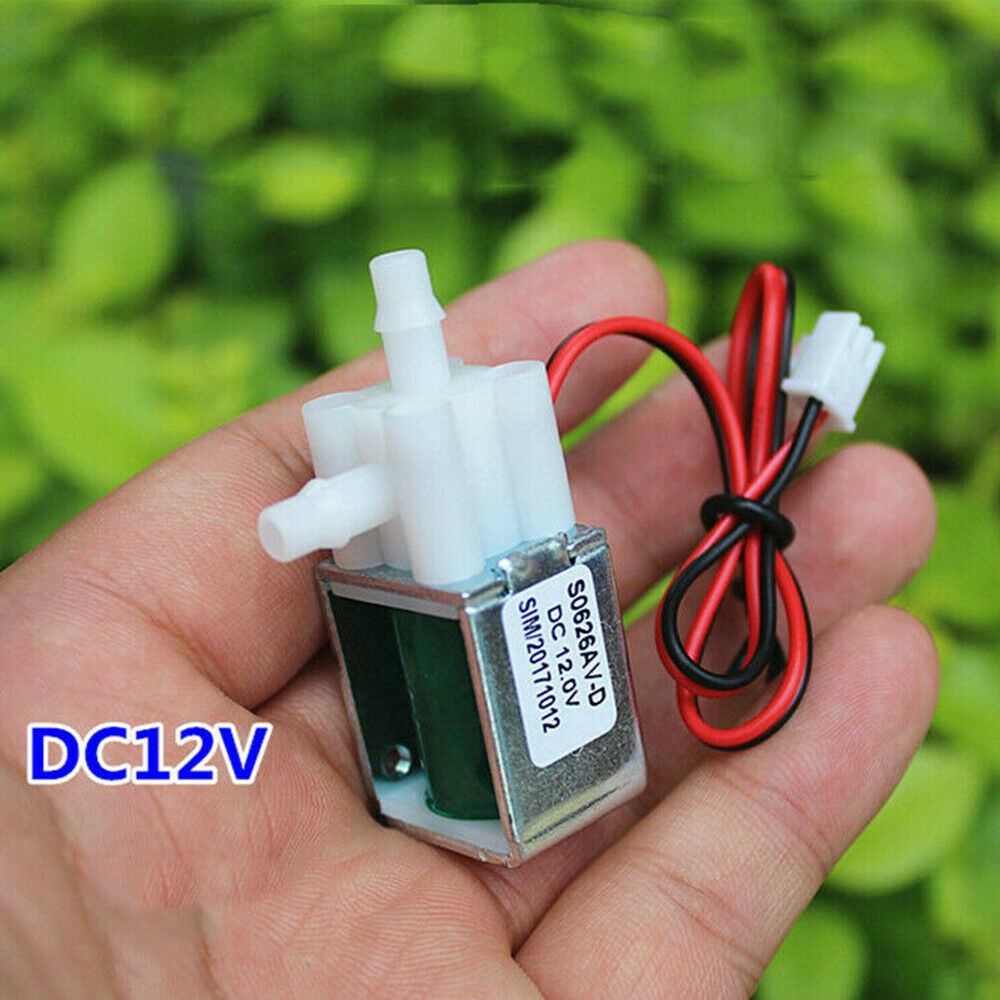 DC 12V Micro Electric Solenoid Valve Normally Closed For Air Water Control Valve