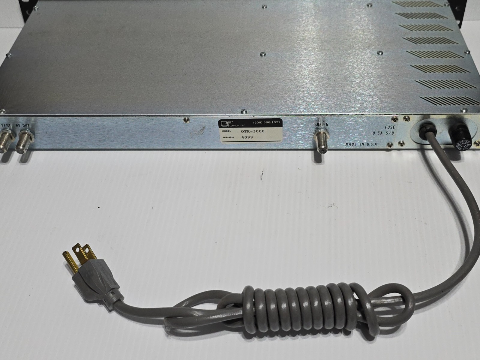 OLSON Technology OCR-3000 Selectable RF Video Converter System, Untested!