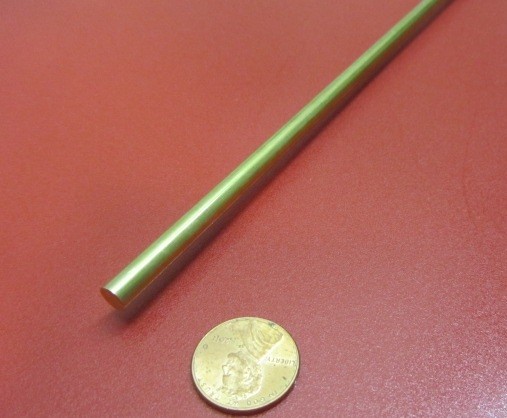 360 Brass Rod 7/32″ (.219″) Diameter x 24.0″ Length, 3 Pcs, 6 Ft