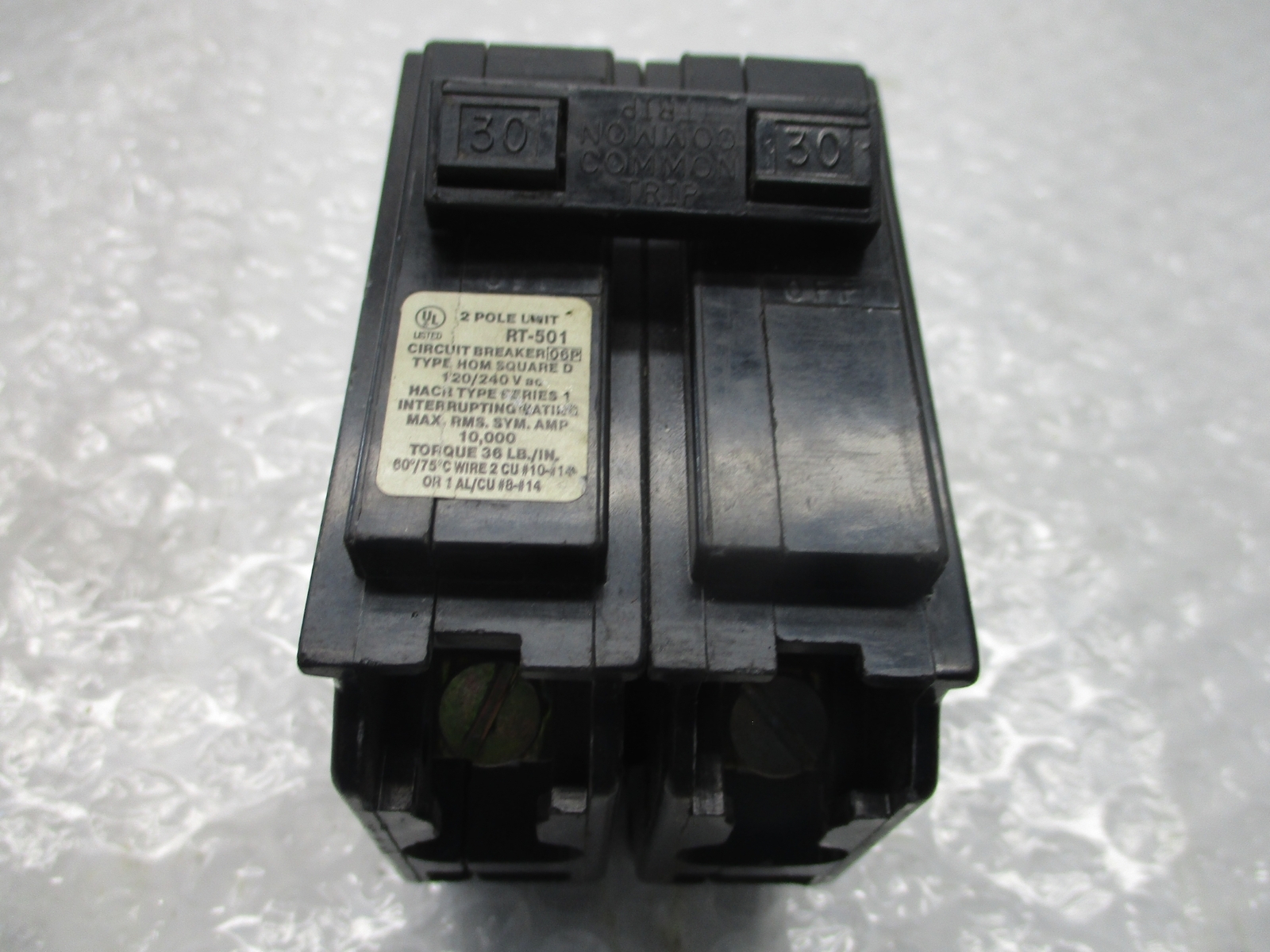 SQUARE D HOM230 BREAKER 2 POLE 30 AMP NSNP