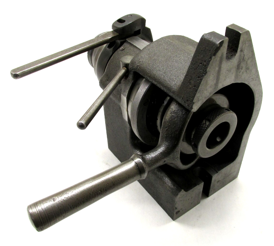 HARDINGE 5C COLLET HORIZONTAL / VERTICAL INDEXING FIXTURE – #HV-4N