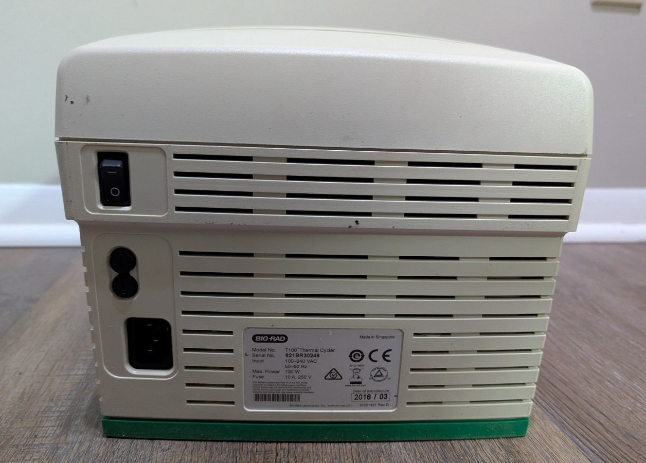 Bio-Rad T100 Thermal Cycler 96 Well Block – No Accessories – Tested + Works