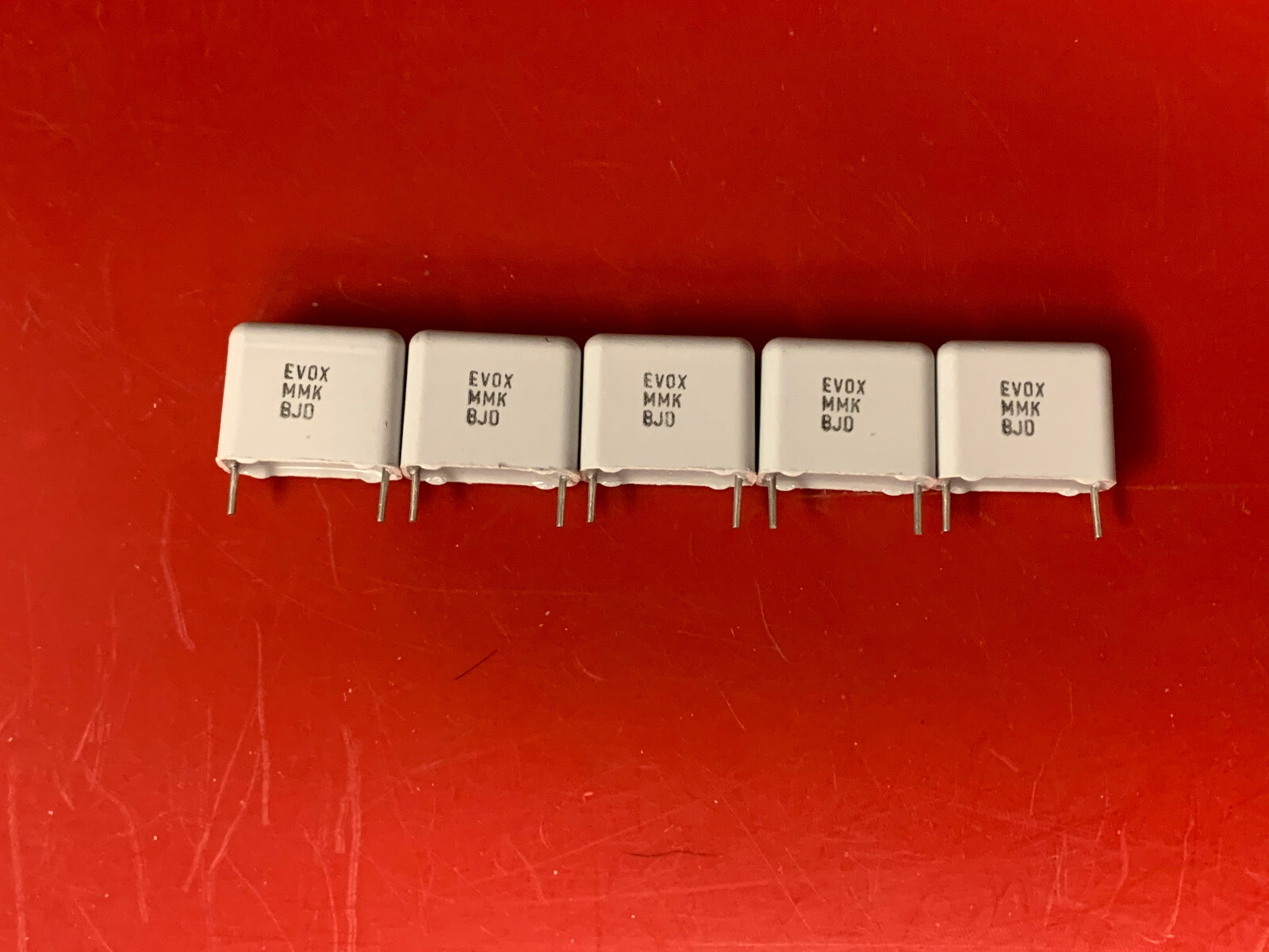 5x MMK15225K100L4 EVOX RIFA CAPACITOR FILM 2.2uF 100V 10% .6 RADIAL