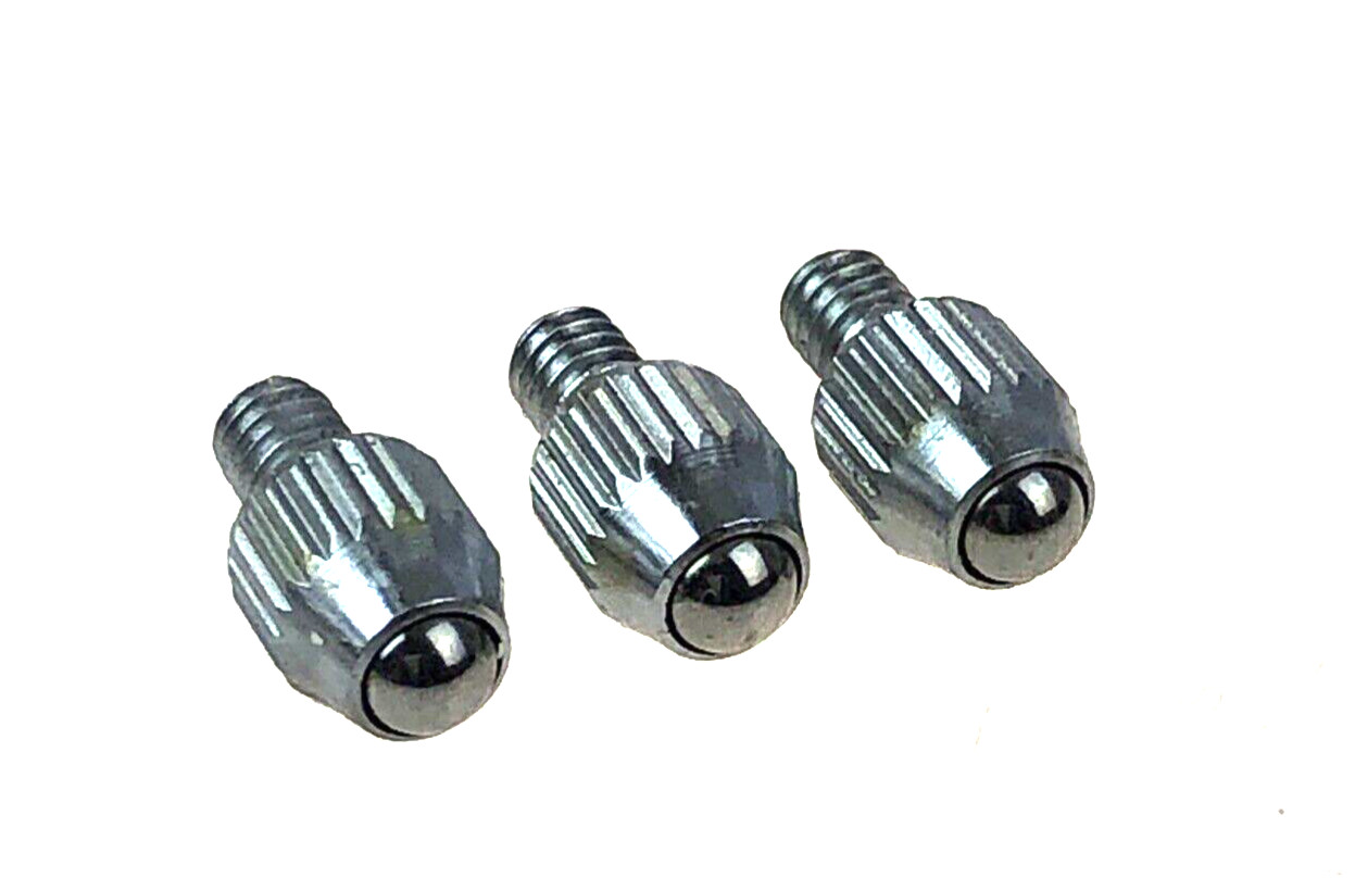 3 Pcs Carbide Ball Tip Contact Point For Digital Dial Indicator 4-48 UNF Thread