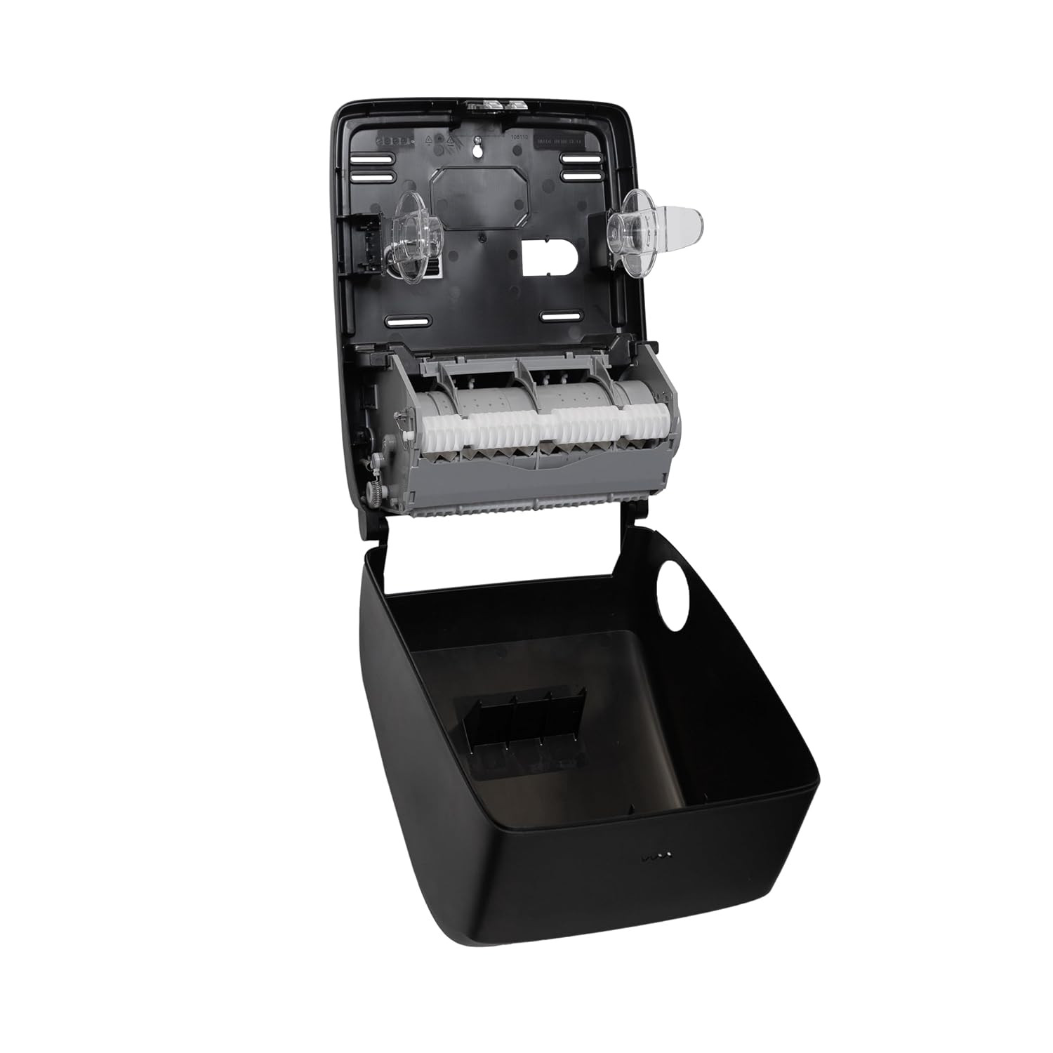 Timeless Hands-Free Mechanical Paper Towel Dispenser, Black