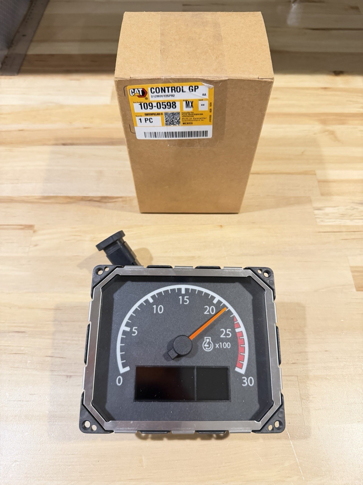 CAT 109-0598 SPEEDOMETER TACHOMETER MODULE (NEW SEALED) – GENUINE OEM